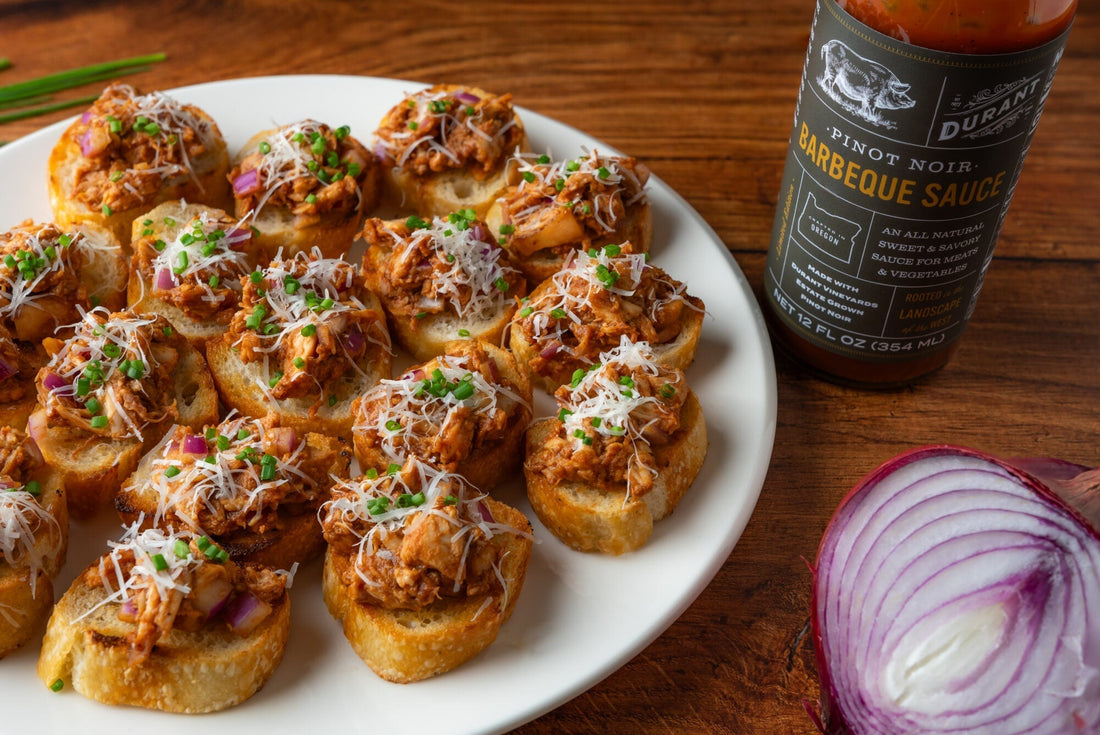 BBQ Chicken Bruschetta