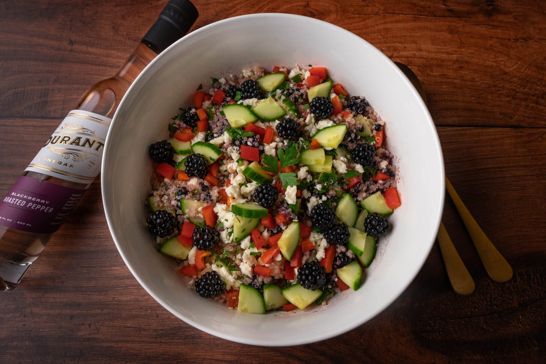 Blackberry Quinoa Salad