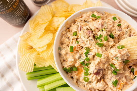 Grilled BBQ Vegetable Dip