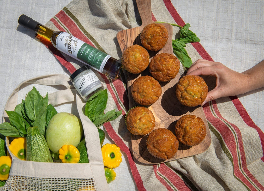 Zucchini Mascarpone Muffins
