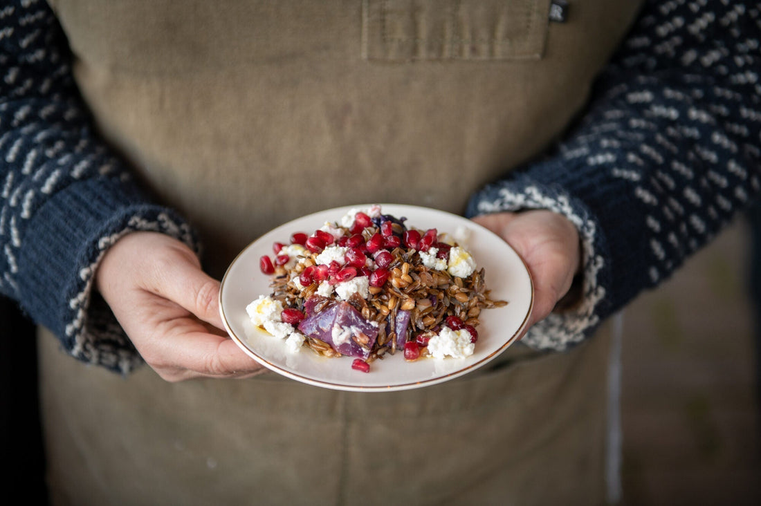 Wild Rice & Pomegranate Salad