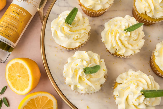 Lemon Olive Oil Cupcakes