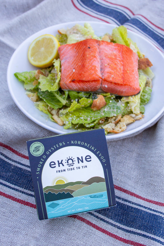 Ekone x Durant Koroneiki Extra Virgin Olive Oil Smoked Oyster Caesar