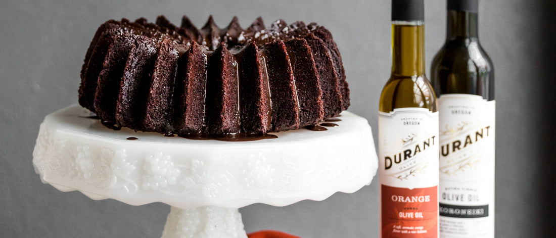 Chocolate & Orange Olive Oil Bundt Cake