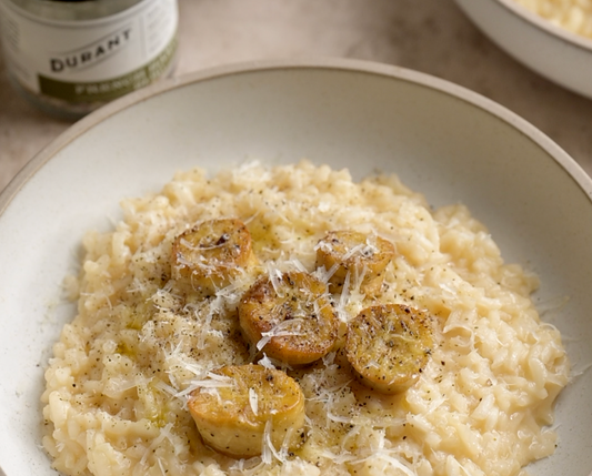 Vegan Scallop Risotto