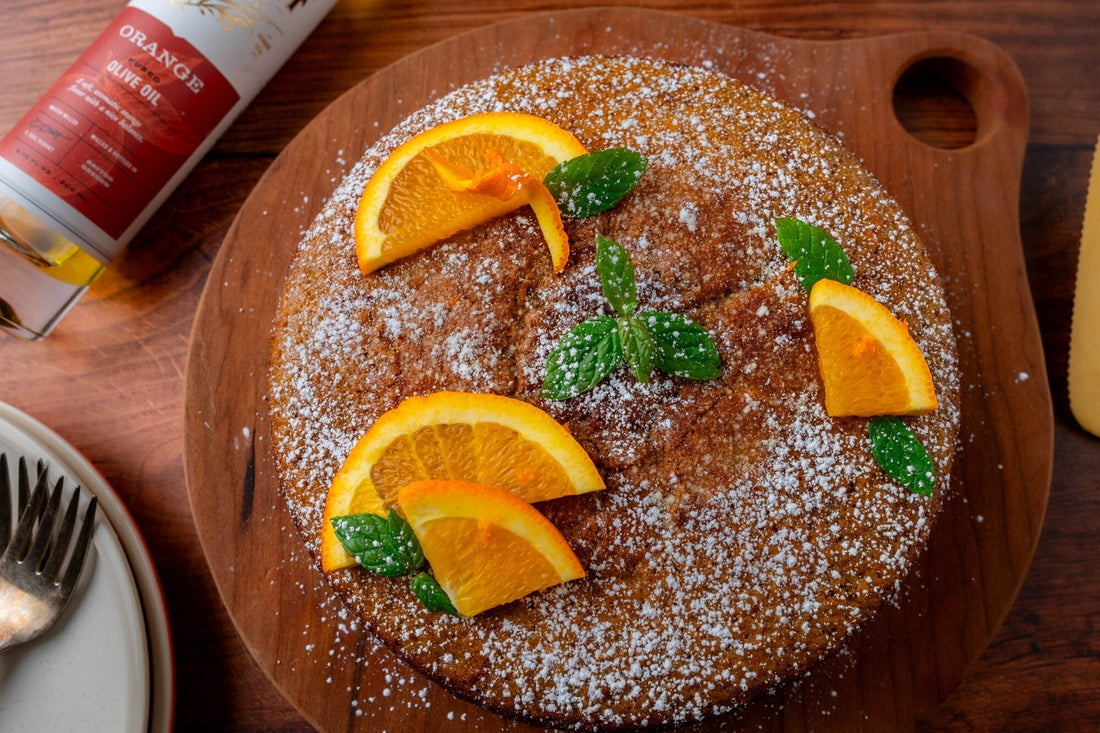 Spiced Orange Olive Oil Cake
