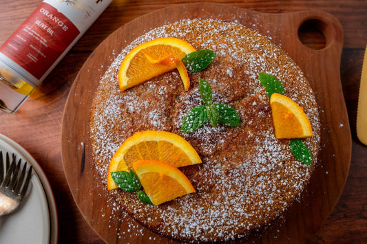 Spiced Orange Olive Oil Cake