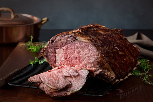 Olive Oil Crusted Prime Rib Roast
