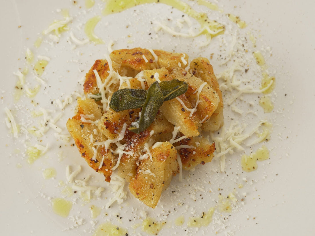 Crispy Gnocchi with Pancetta, Fried Sage & Olio Nuovo / Soup Meets Soul