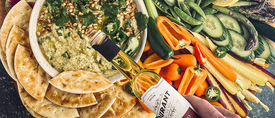 Jalapeño Cilantro Lime Hummus