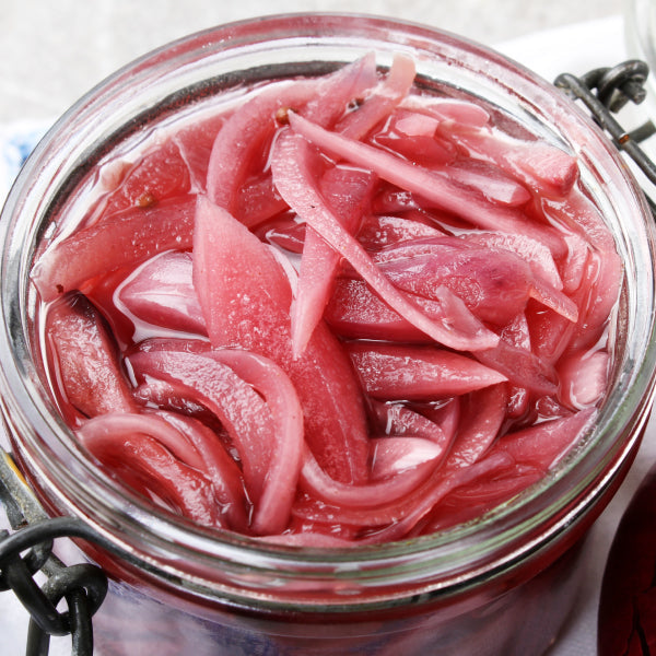 Pomegranate Quick Pickled Red Onions