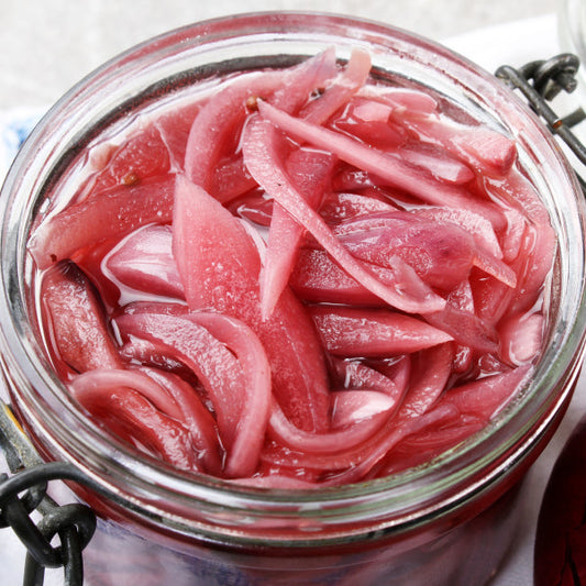 Pomegranate Quick Pickled Red Onions