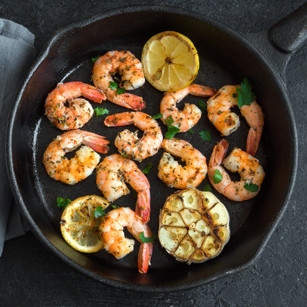 Olive Oil Marinated Prawns