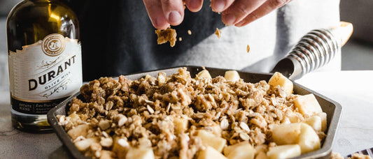 Vegan Olive Oil Apple Crisp