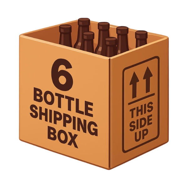 Six Bottle Shipping Box
