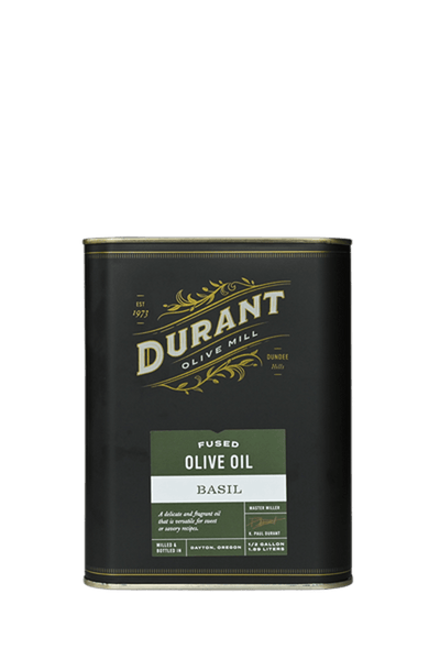 BASIL FUSED OLIVE OIL - 1/2 GALLON