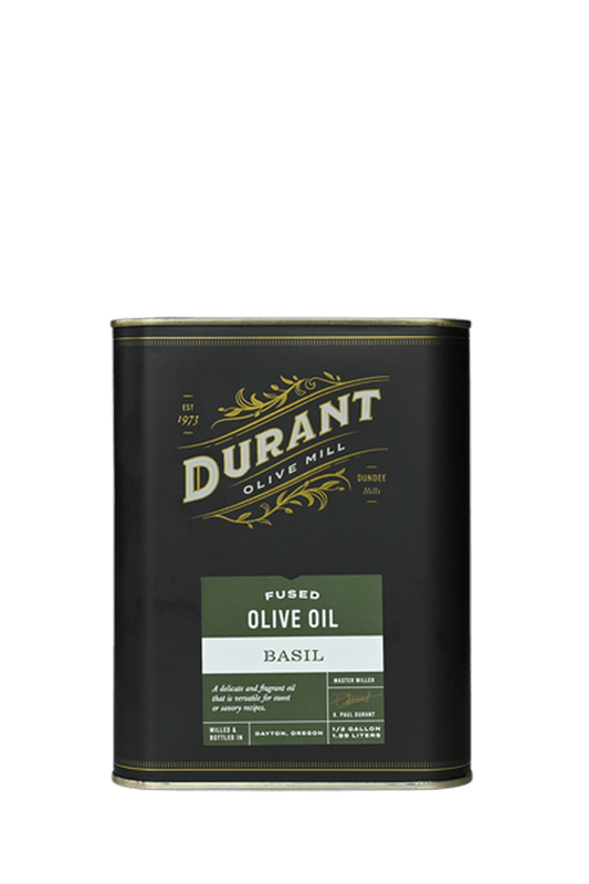 BASIL FUSED OLIVE OIL - 1/2 GALLON