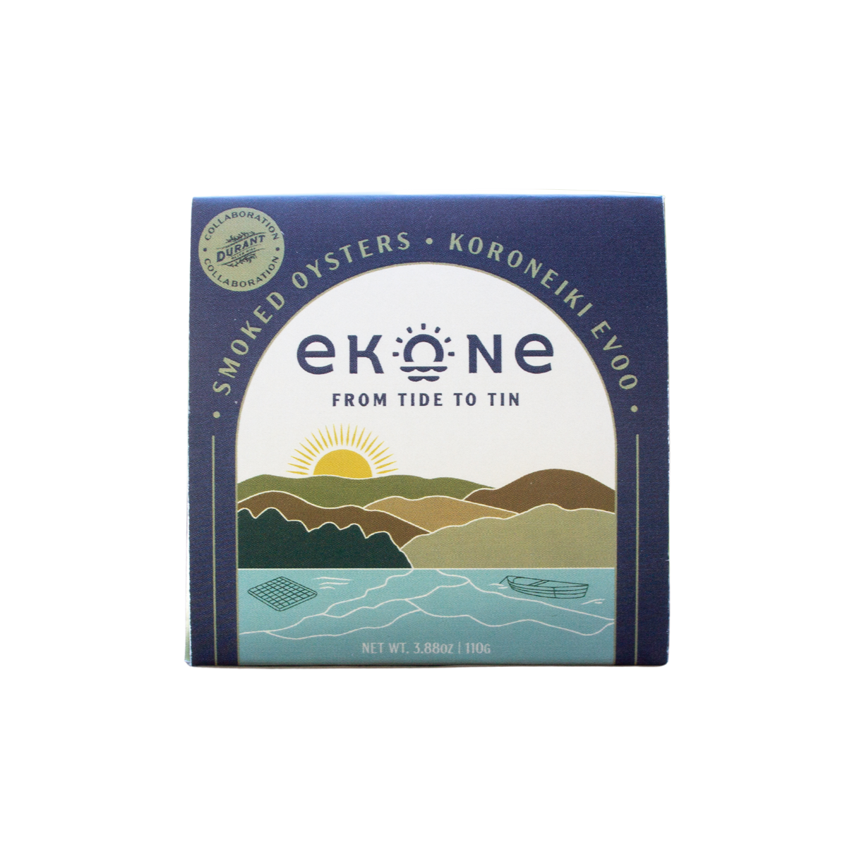 Ekone x Durant Koroneiki Smoked Oysters