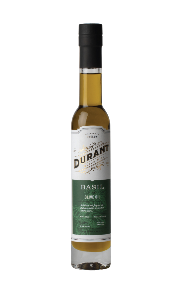 Bottle of Basil Fused Olive Oil