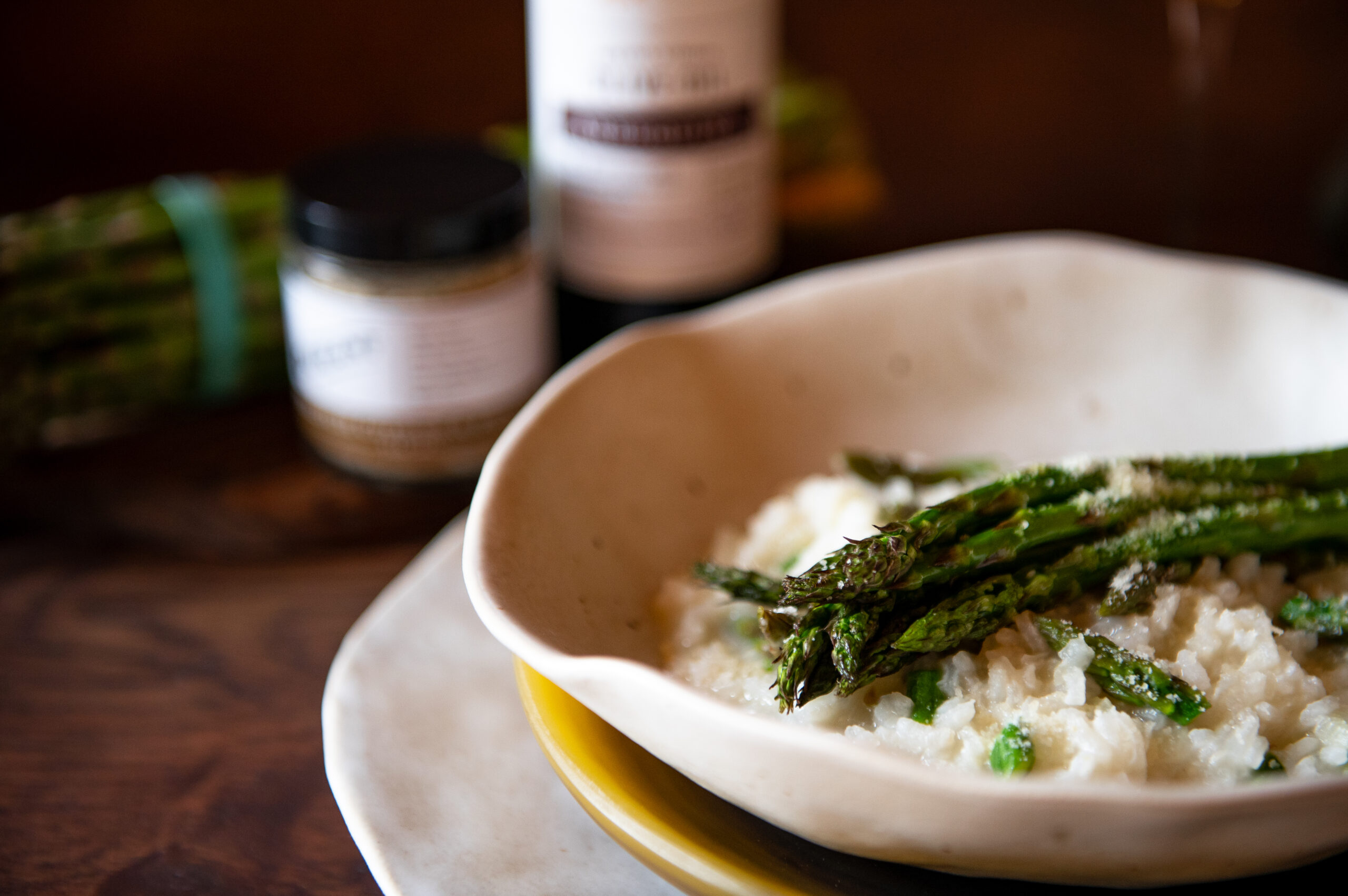 Spring Asparagus & Fennel Risotto